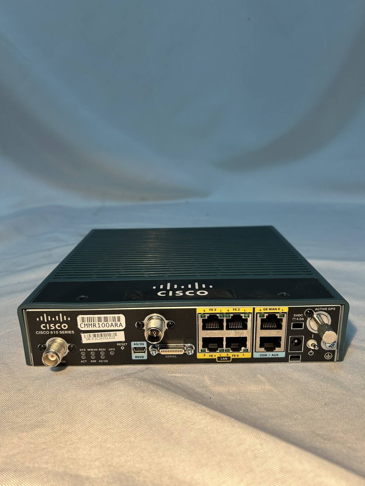 Cisco C819G-LTE-MNA-K9 4-Port Compact 4G LTE M2MGateway Integrated Router *READ*