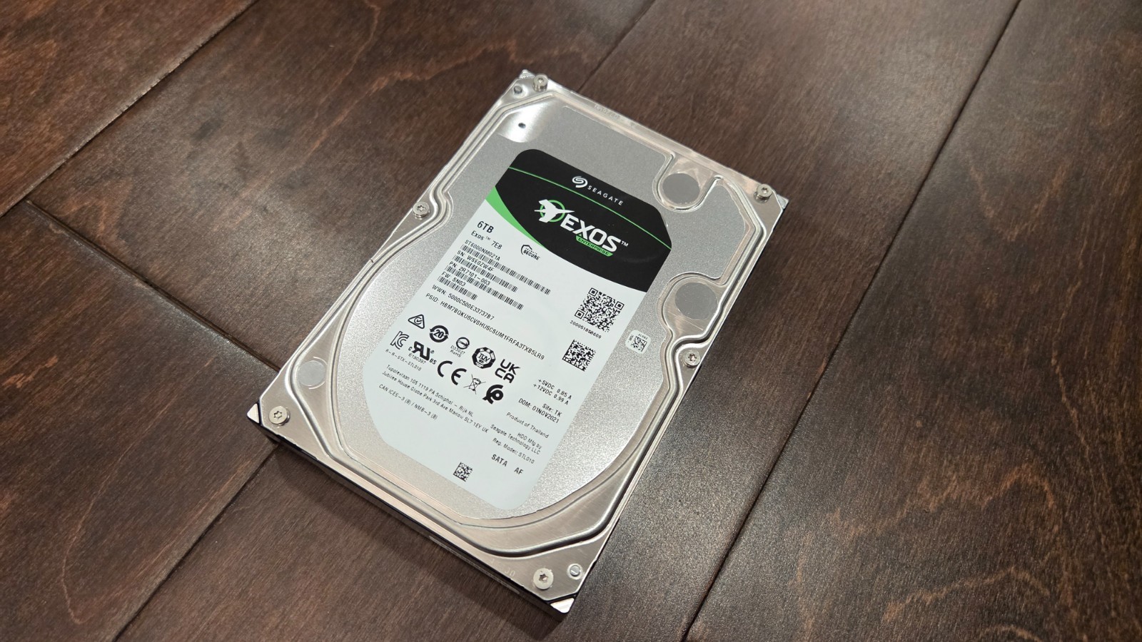 ST6000NM021A SEAGATE EXOS 7E8 ENTERPRISE 6TB SATA 3.5" HARD DRIVE DESKTOP SERVER