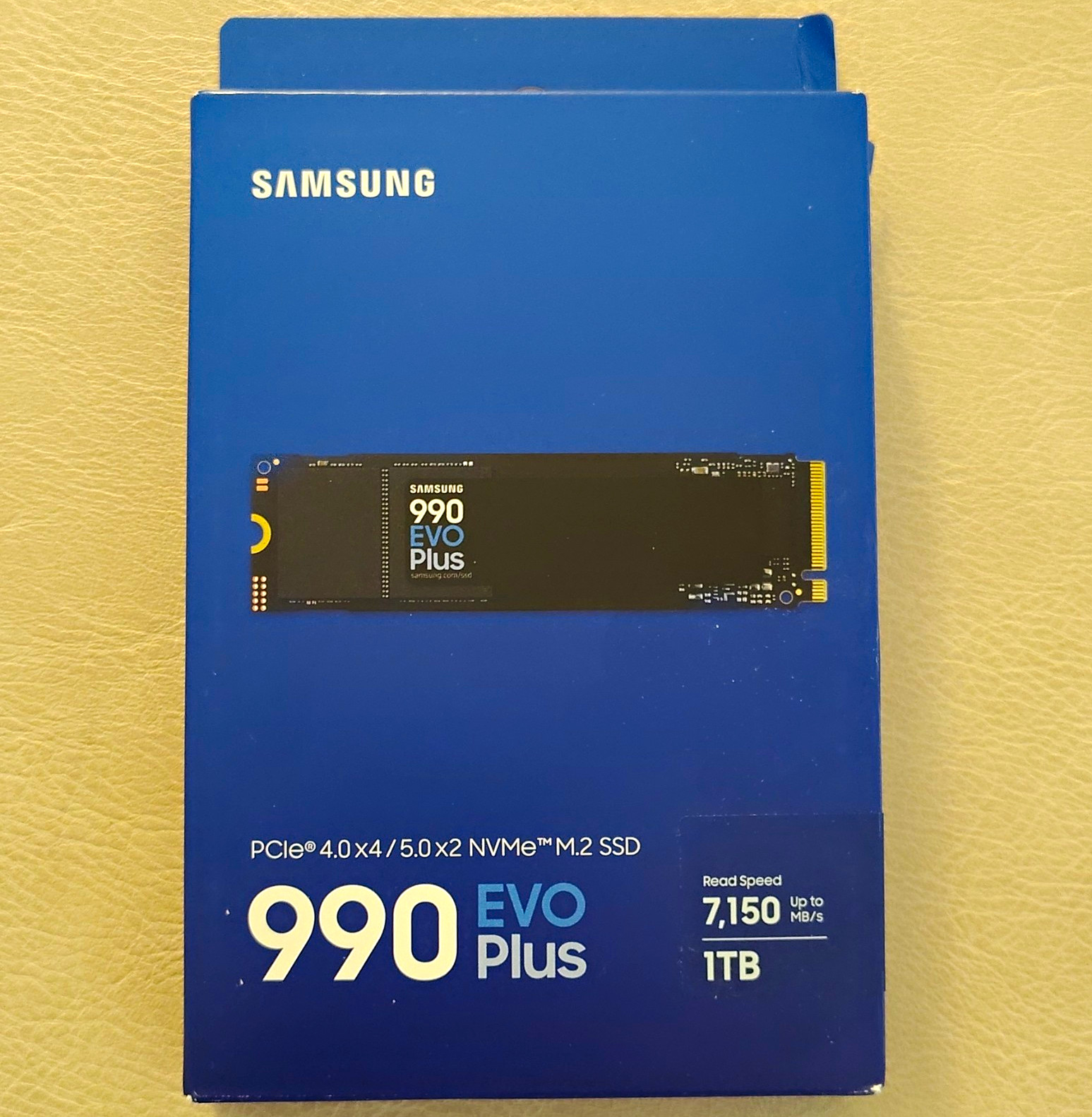 Samsung 990 EVO Plus 1TB NVMe M.2 Internal SSD PCIe 4.0/5.0 MZ-V9S1T0
