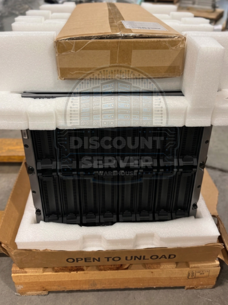 Dell PowerEdge M1000E 16x Slot Blade Enclosure Server 9x Fans 6x PowerSupply NOB
