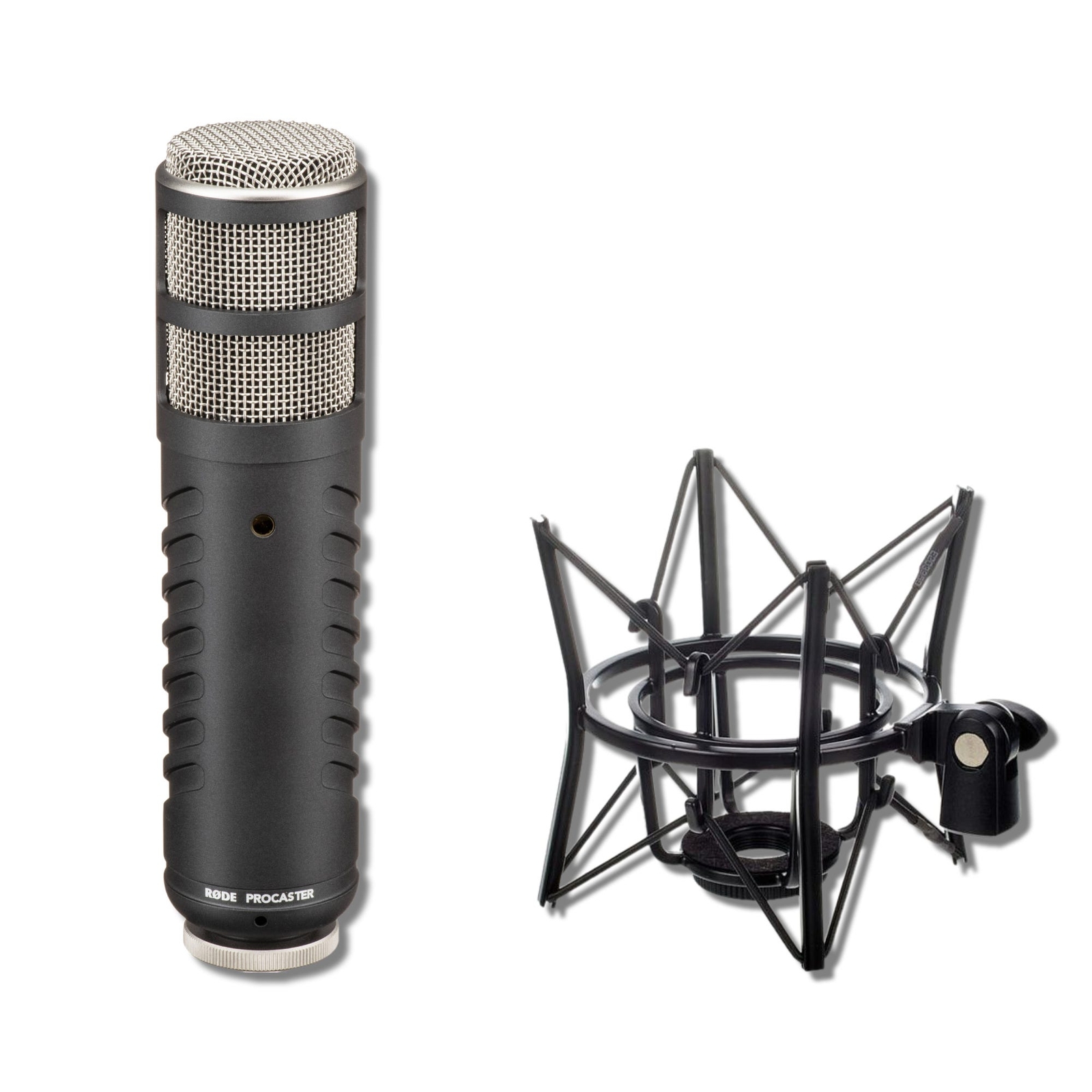 Rode Procaster Cardioid Dynamic Broadcast Microphone with Rode PSM1 Shockmount a