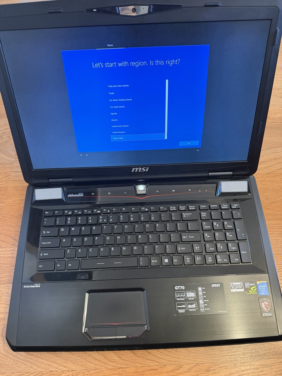 MSI GT70 Gaming Laptop i7-4810MQ NVIDIA GTX 770M 17.3" 8GB RAM 1TB HD
