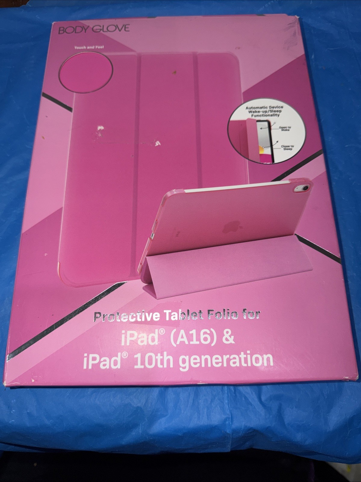 Body Glove Protective Tablet Folio For iPad A16 & iPad 10th Gen Pink