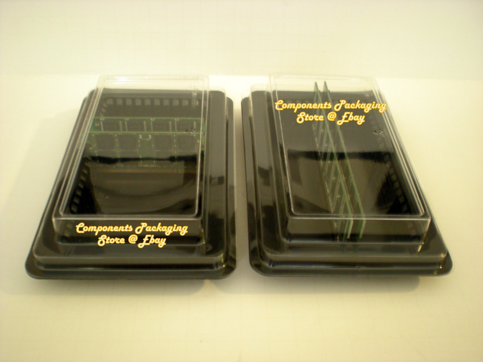 10 DDR3 DDR2 DRAM Memory Tray Holder Box Fits 100 DIMM or 200 SODIMM Anti Static