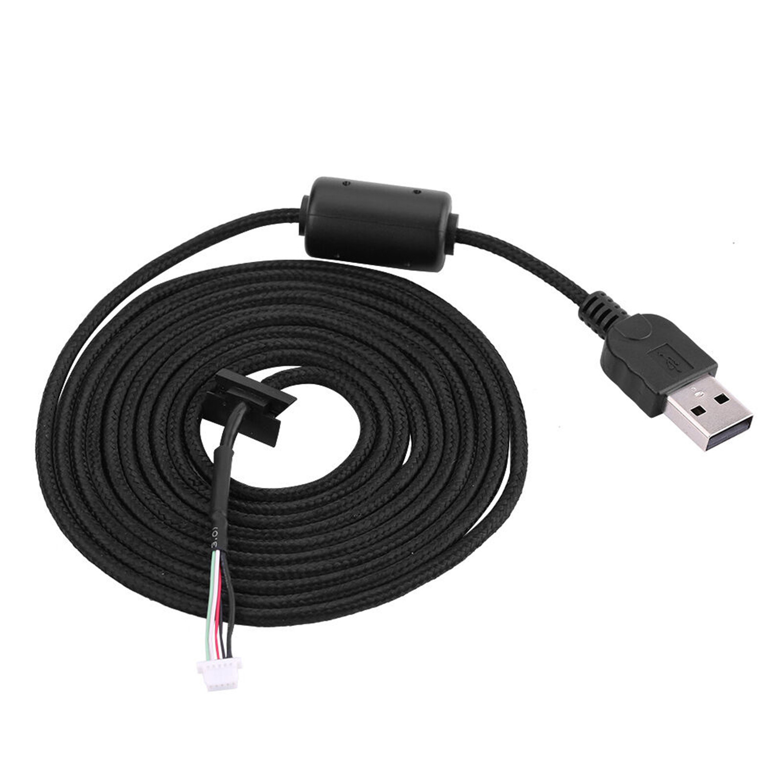 USB Mouse Weaving Cable Line Replacement Part Fit For Logitech G9 G9X Game Mouse