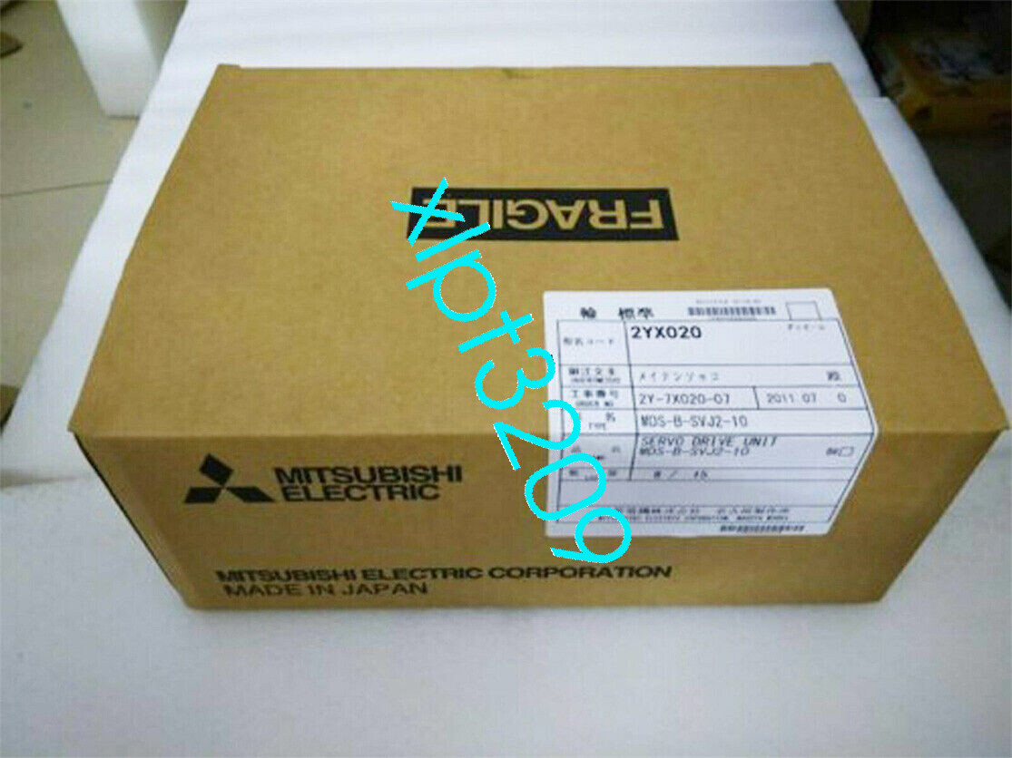 MDS-B-SVJ2-10 Mitsubishi  SERVO DRIVE MDSBSVJ210 New FedEx or DHL