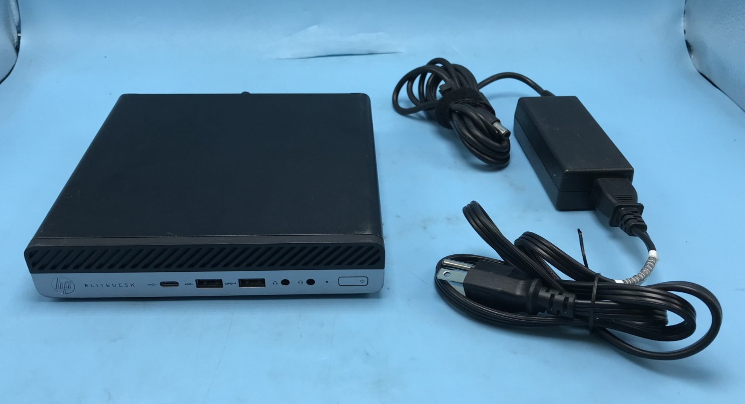 HP EliteDesk 705 G4 DM AMD Ryzen 5 PRO 2400GE 3.20GHz 8GB RAM 256GB SSD Win 11