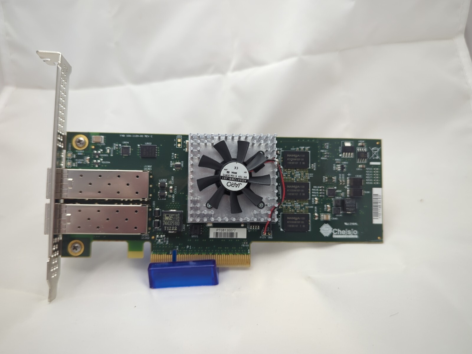 Chelsio T420-LL-CR Dual Port 10G SFP+ PCI-E Unified Wire Adapter 110-1146-40 SFF