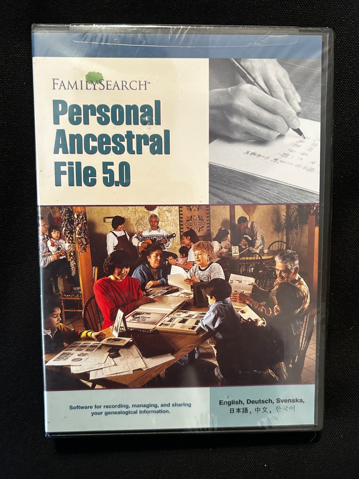 Family Search Uniting Families Personal Ancestral File 5.0 PC CD-ROM B114