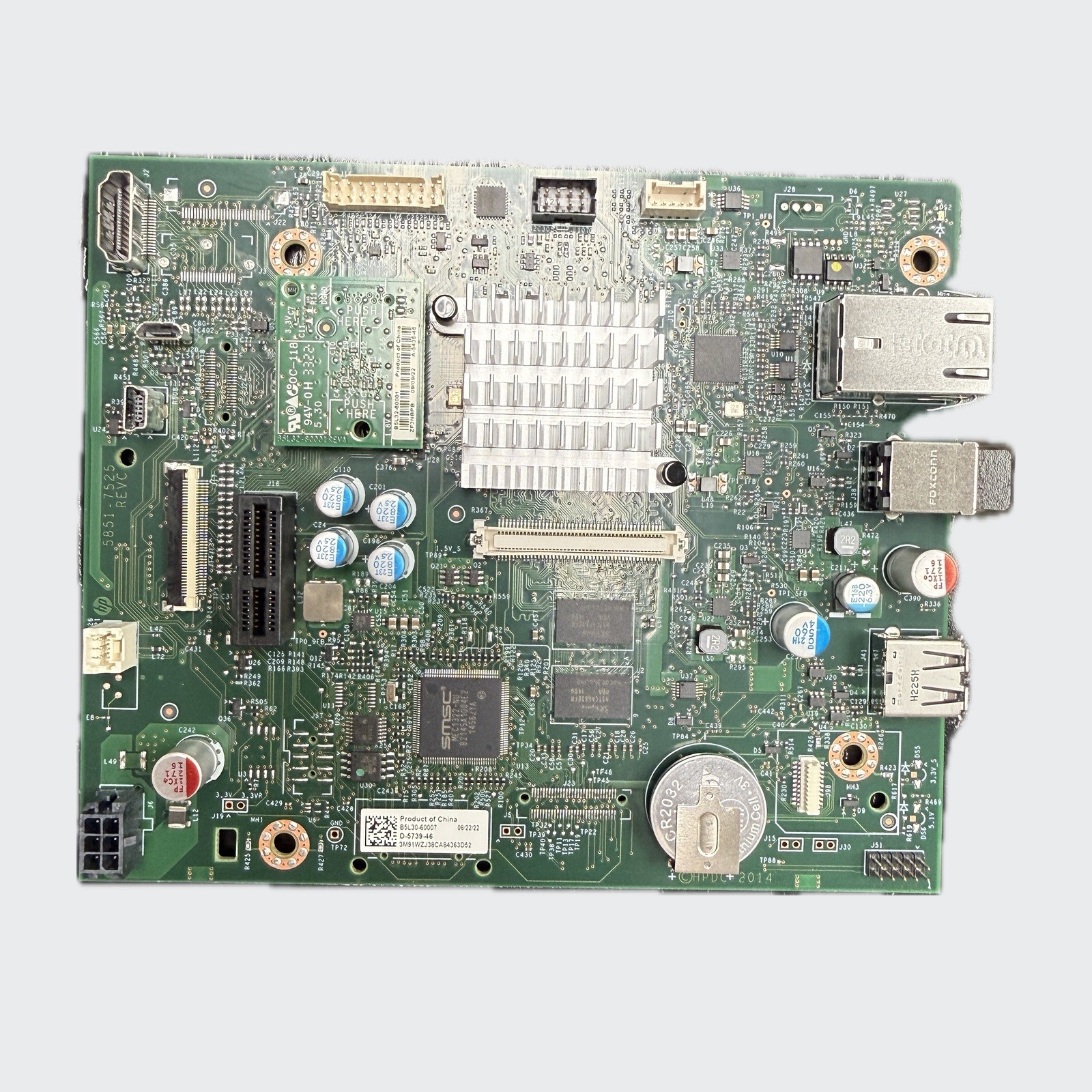 New HP Color LaserJet Enterprise M553x Formatter Main Logic Board, B5L26-67901