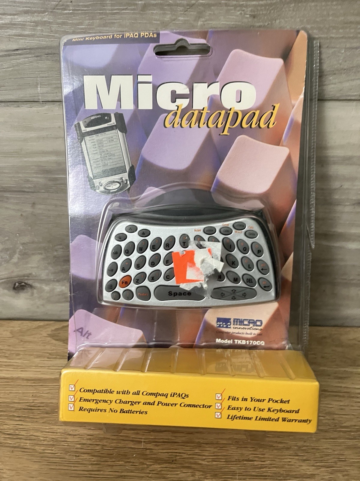 Micro Datapad Micro Innovations Mini Keyboard for Palm PDA TKB170CQ
