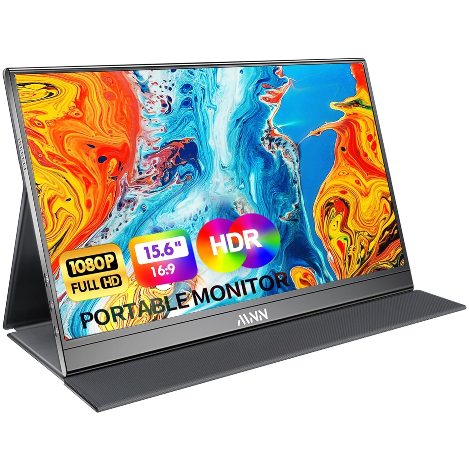 Lightweight 15.6" FHD USB C HDMI Portable Gaming Display