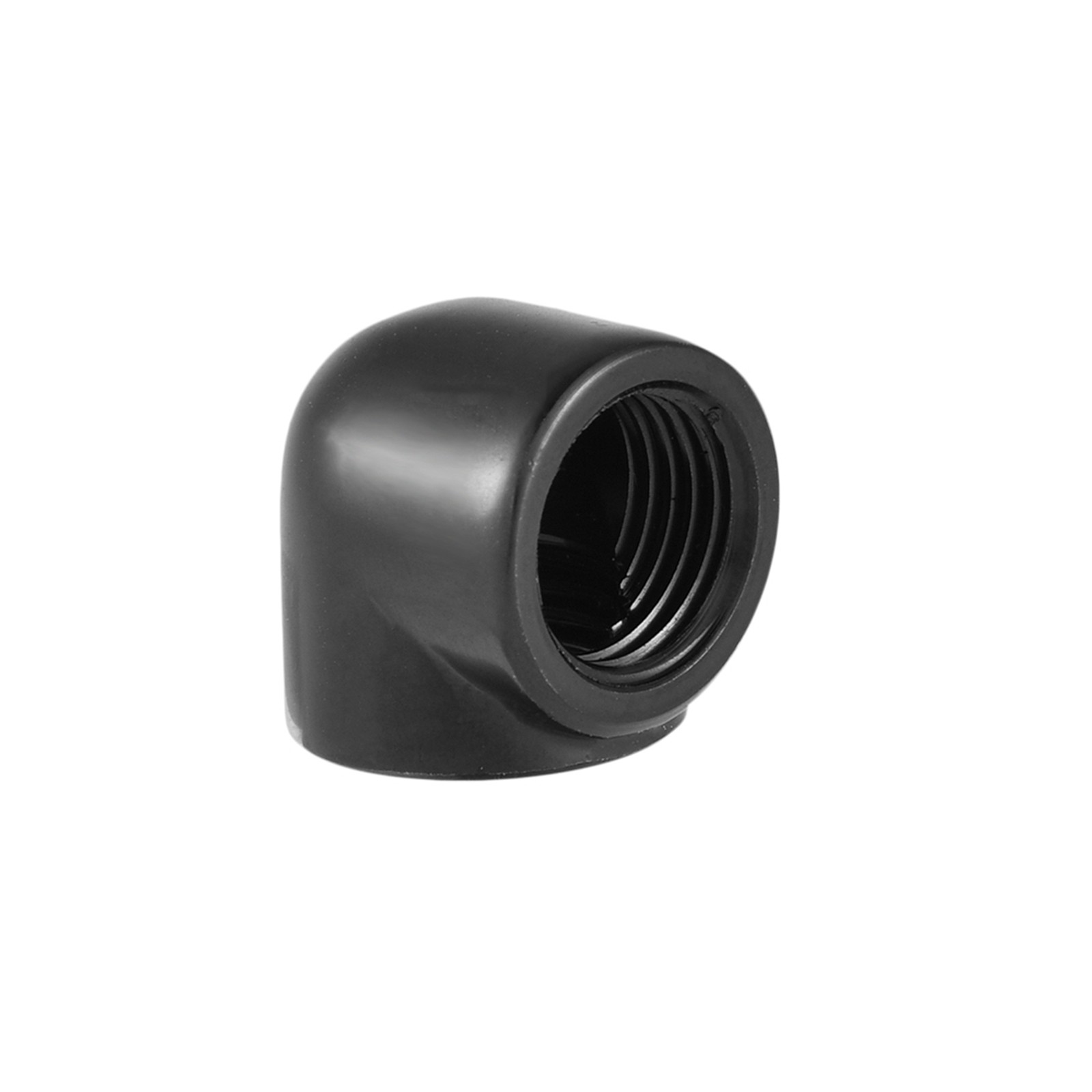 2 Pcs 90 Degree Fitting Adapter G1/4 Thread For PC Water Cooling System(Fem YMHJ