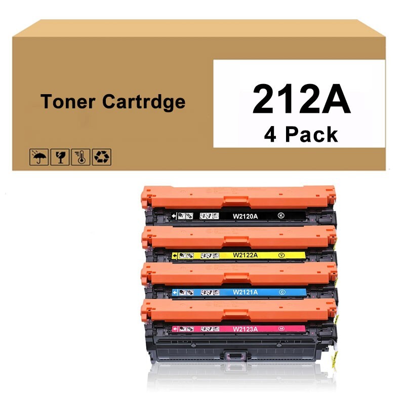 212A W2120A W2121A W2122A W2123A Toner Cartridges for HP M554 M555 M578 Printer
