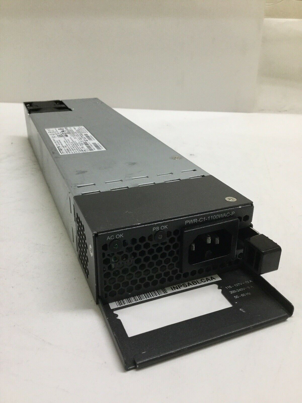 Cisco PWR-C1-1100WAC-P 1100W AC Power Supply for 3850 C9300 Series Switches