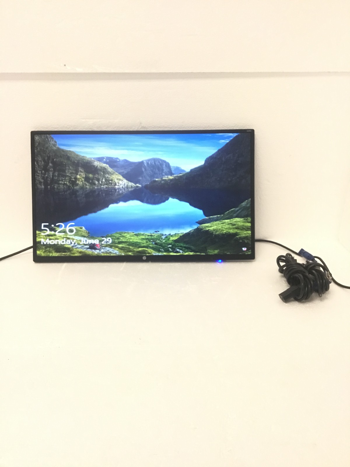 HP N246v 23.8" LCD Monitor HSTND-9751-V No Stand  W VGA & Power cable 