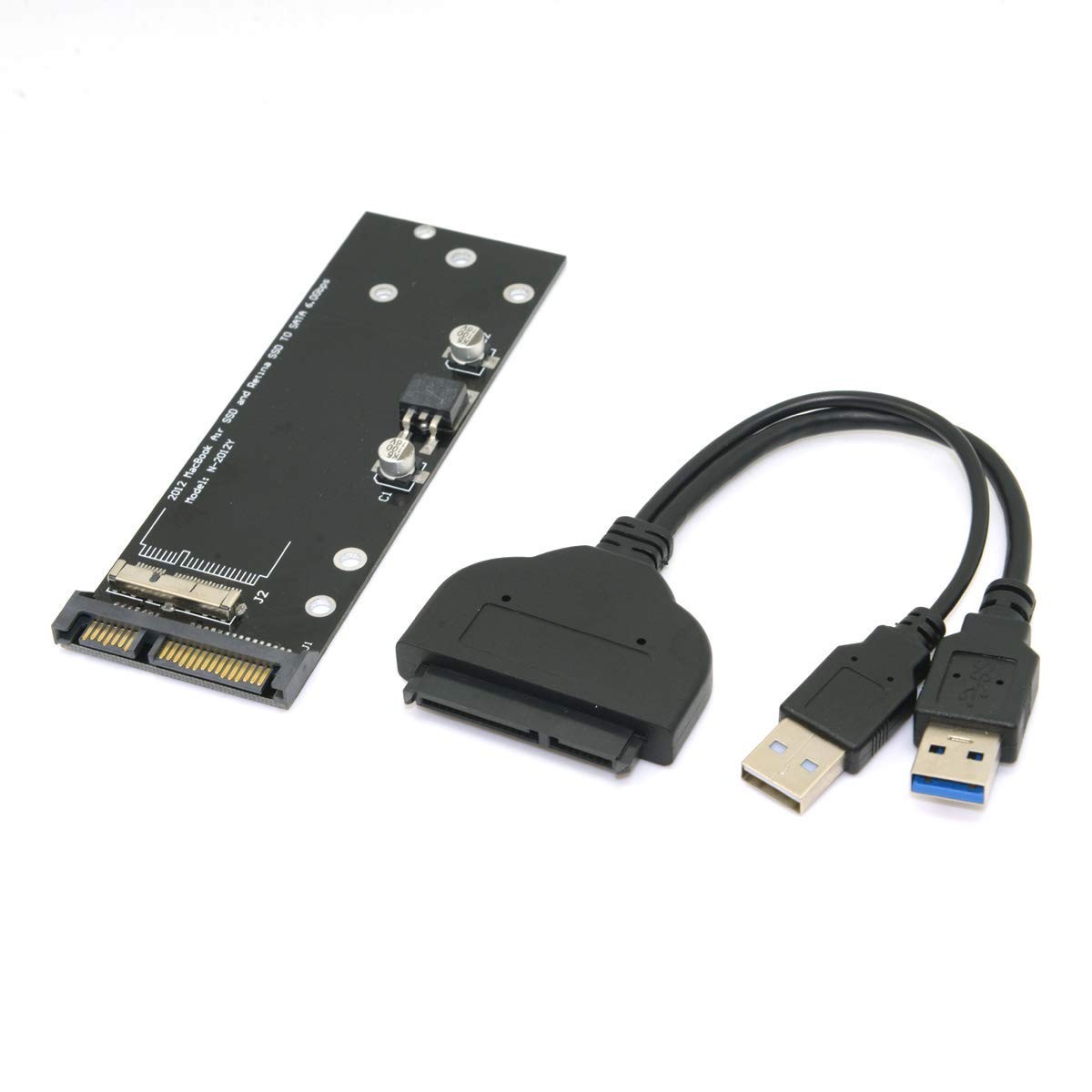 CHENYANG USB 3.0 Adapter for MacBook Air 2010 2011 12+6 Pin SSD Japan Import
