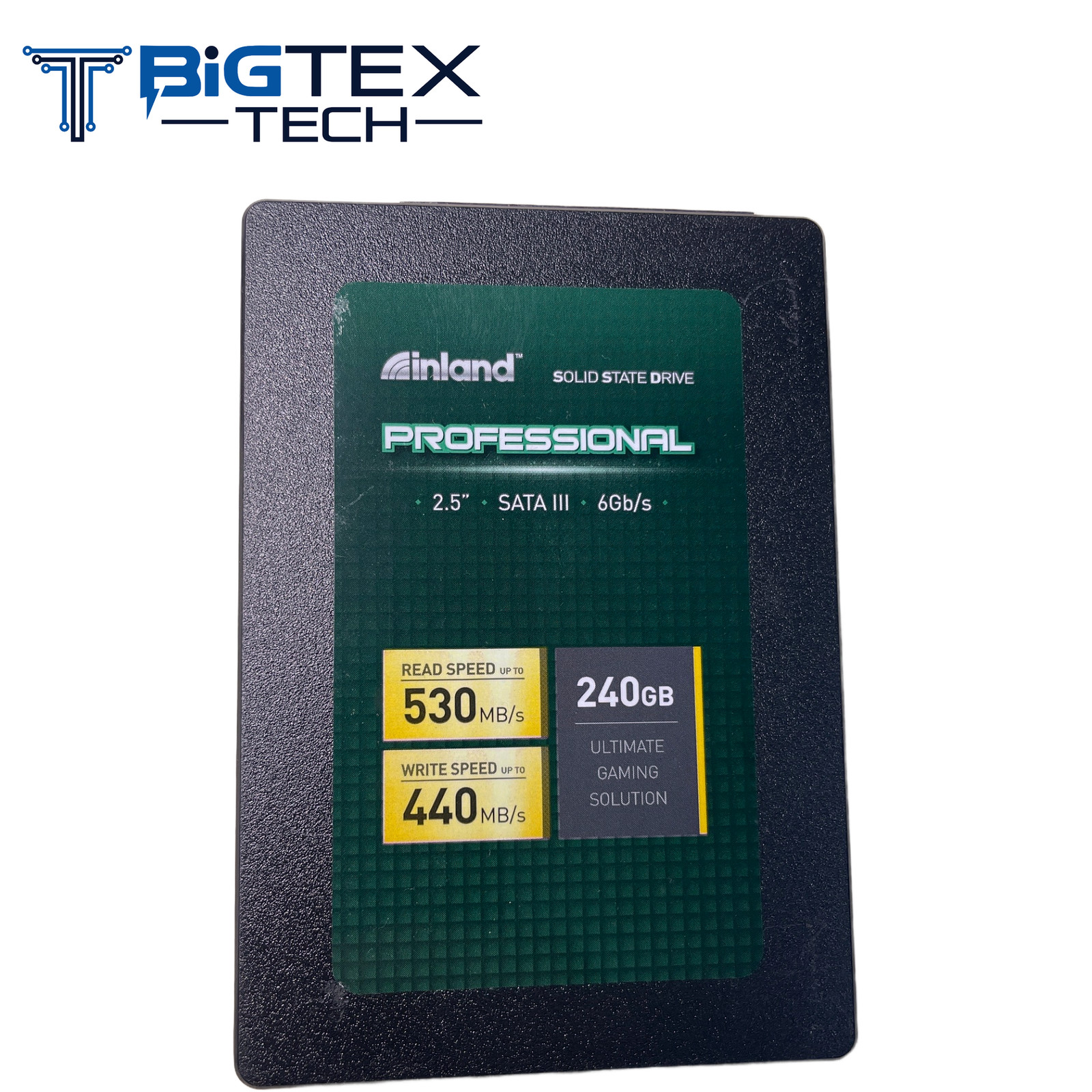 Inland 240GB SATA III 2.5" Internal Hard Drive HDD - B Grade
