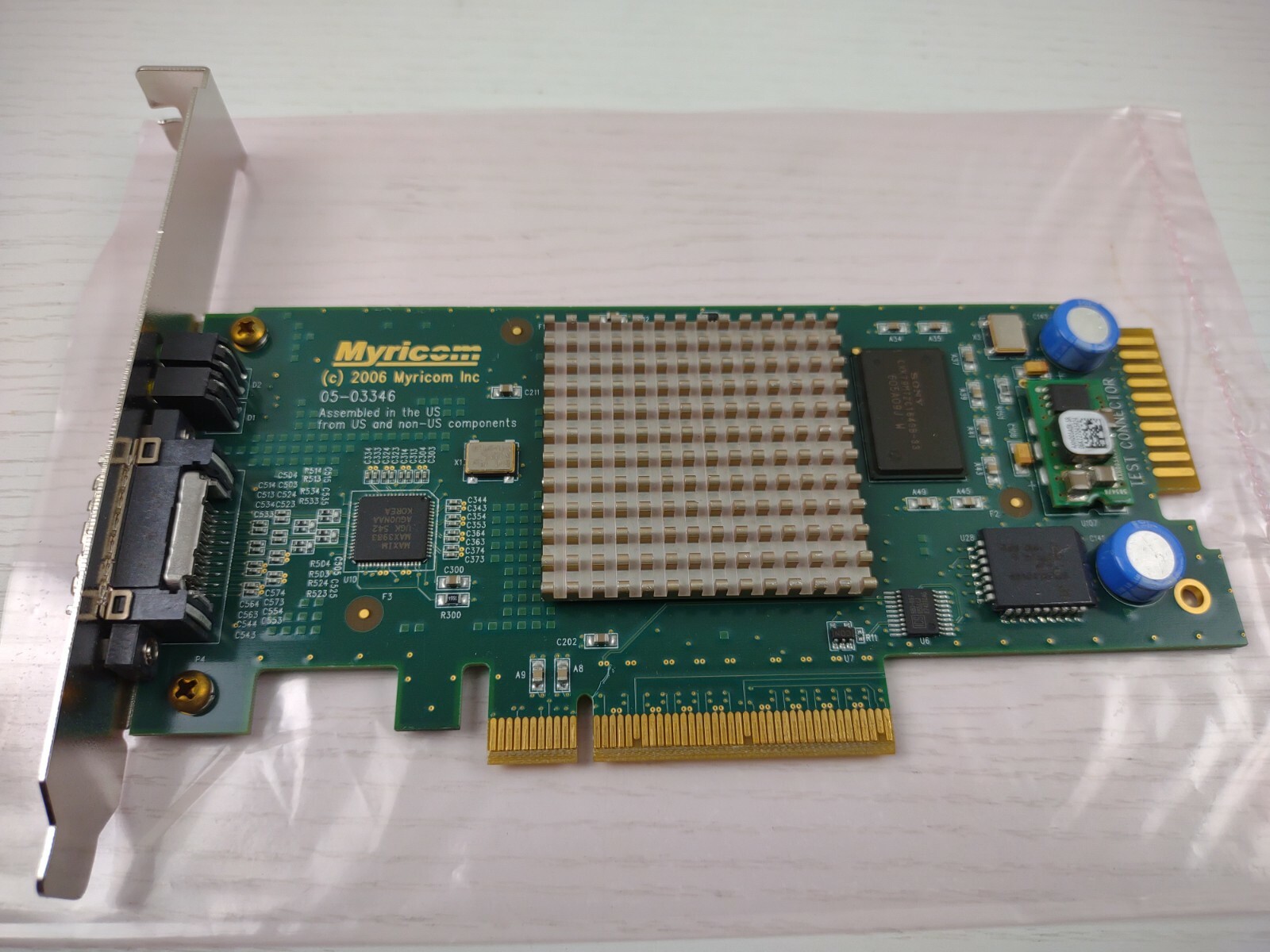 Myricom 10 Gigabit Ethernet Adapter Card 10G-PCIE-8A-C 05-03346