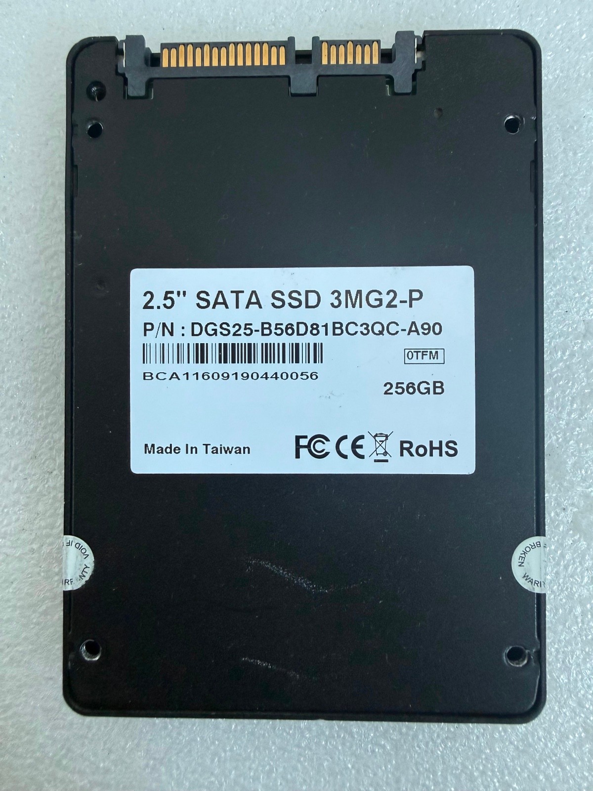Innodisk 256GB Industrial 2.5 SATA SSD 3MG2-P DGS25-B56D81BC3QC-A90