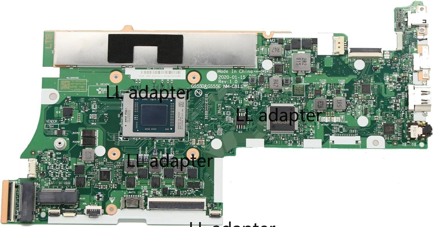 5B20S44358 5B21B33103 For Lenovo ideapad 5-15ARE05 Motherboard R5 4500U UMA 8G