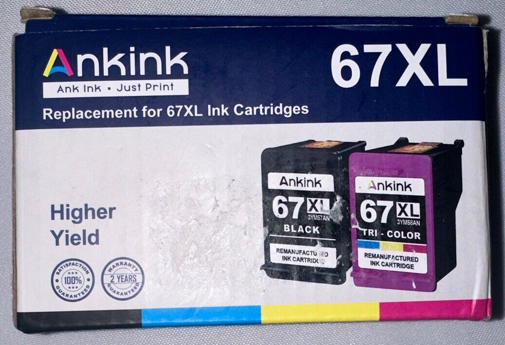 Ankink 67XL Replacement  Ink Cartridges