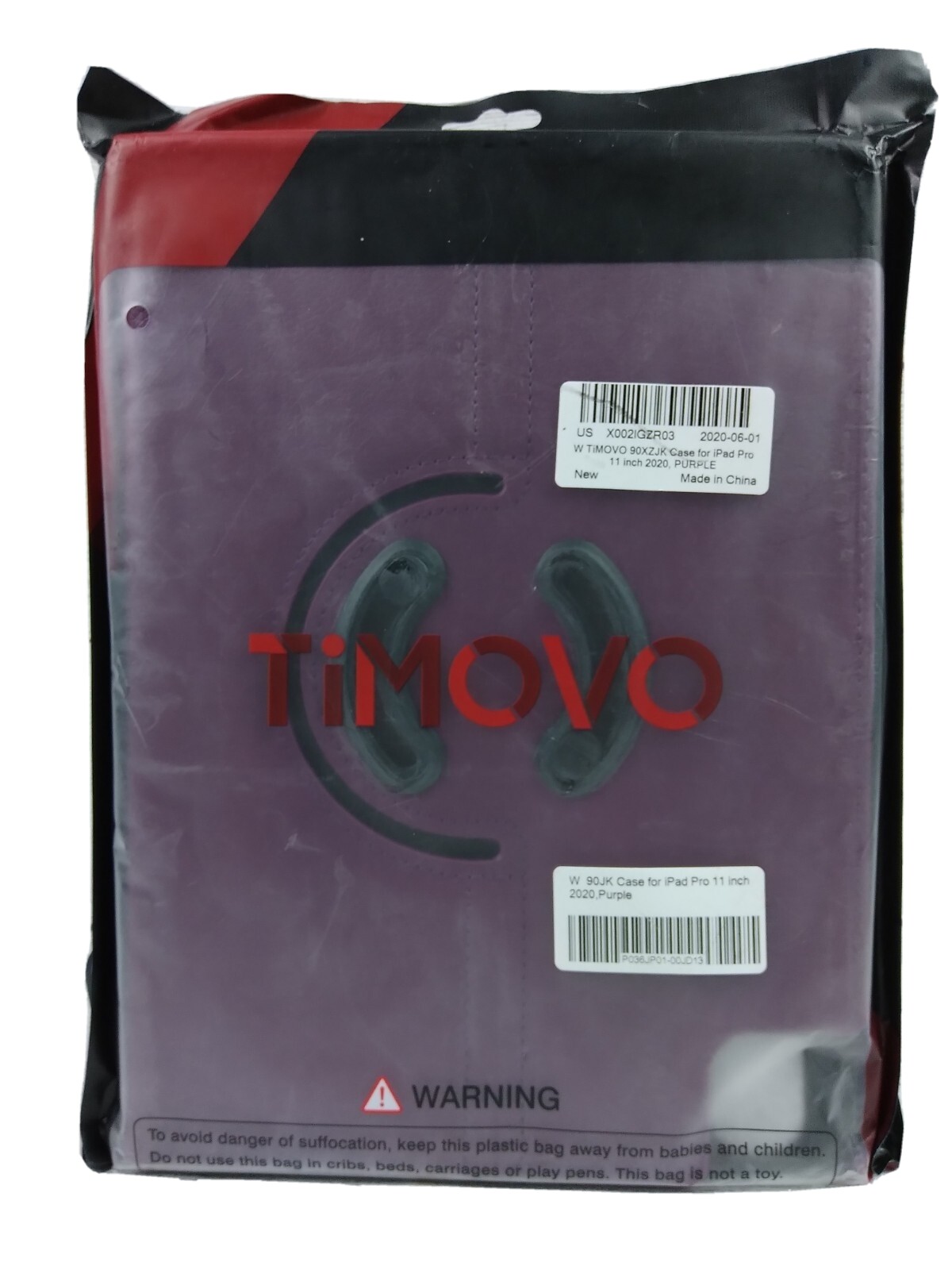 New timovo case for ipad pro 11 inch 2020 purple ,new,leather,adjustable, angles