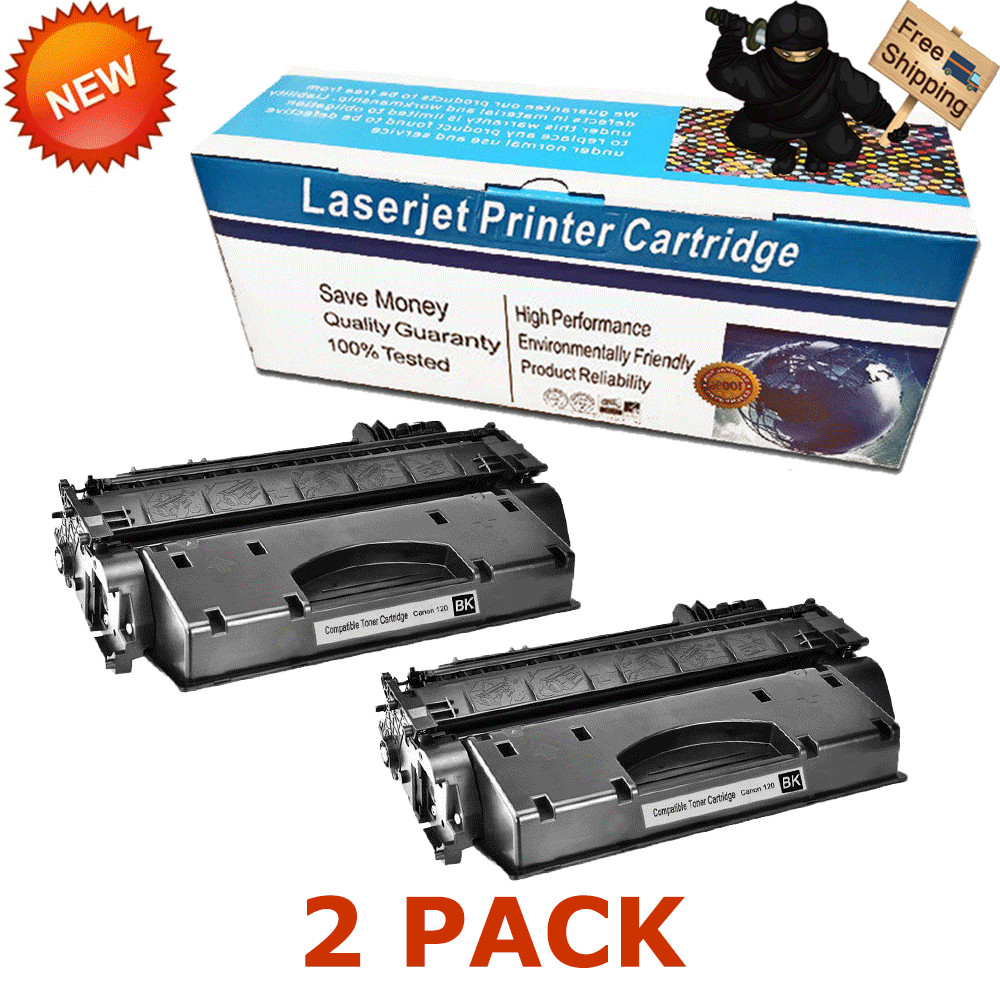 2PK CRG-120 C120 2617B001AA Toner Cartridge For Canon ImageClass D1120 D1150