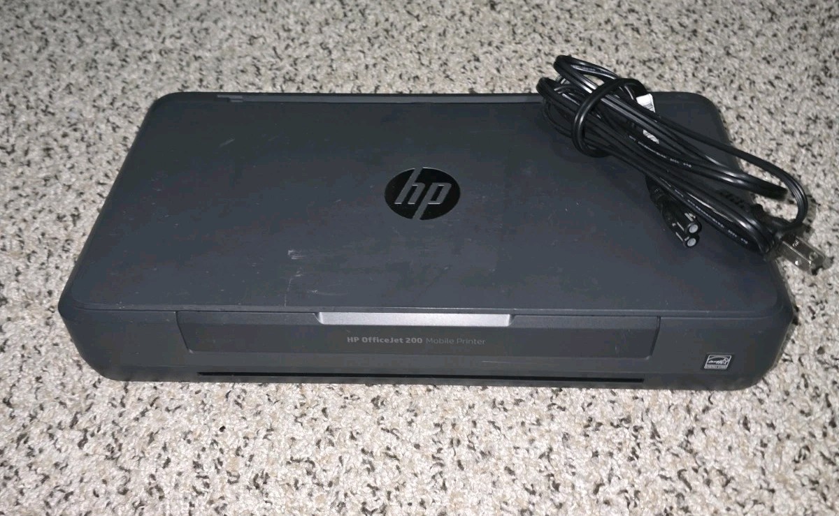 HP OfficeJet 200 Mobile Printer Wireless Wi-Fi Portable With Battery, Print 14