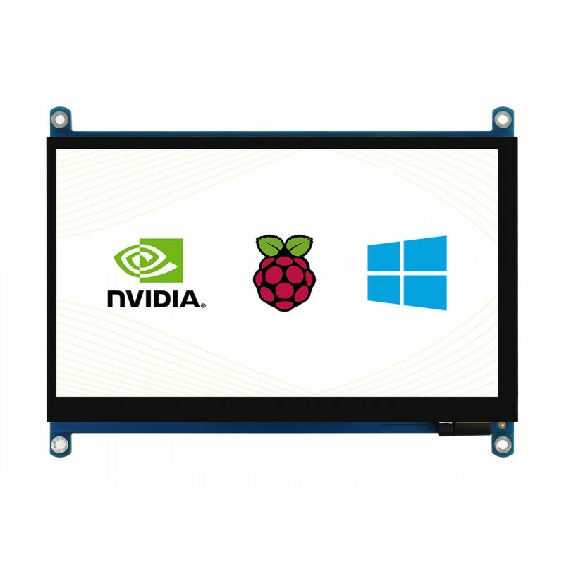 Waveshare 7in QLED Quantum Dot Display 1024��600 Touch Display for Raspberry Pi