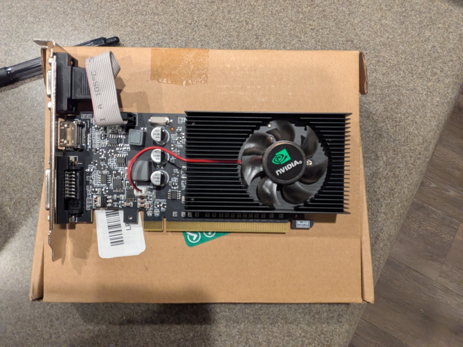 MSI NVIDIA GeForce 210 (N210-MD1G/D3) 1GB GDDR3 SDRAM PCI Express x16...