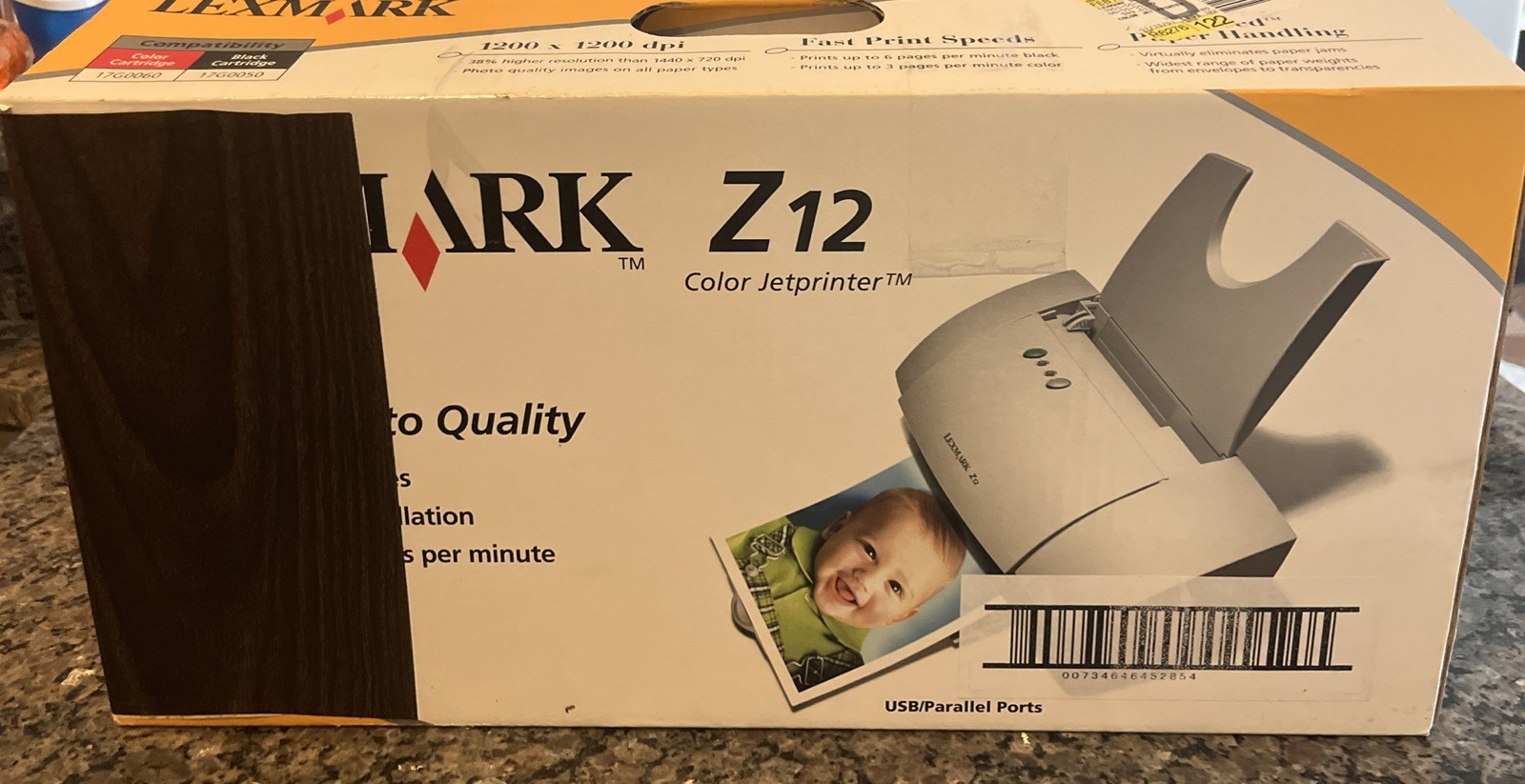 Lexmark Z12 Color Jet Printer 1200 dpi Premium Photo Quality Never Used