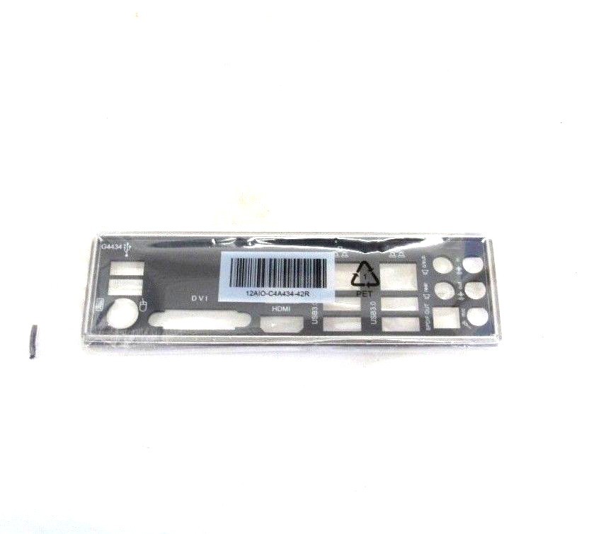 GIGABYTE 12AIO-C4A434-42R I/O Back Panel Shield Motherboard Plate OEM New 59-1