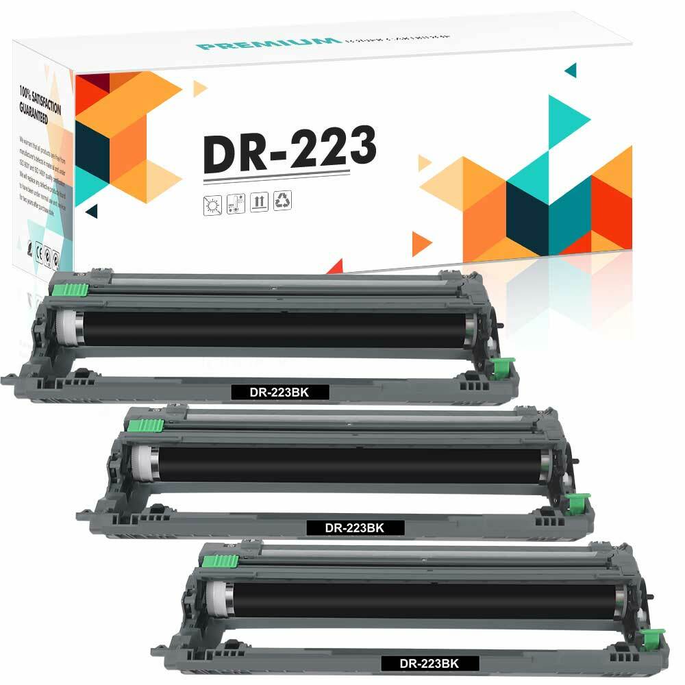 3PK DR223CL Drun Unit Compatible With Brother HL-L3290CDW MFC-L3770CDW