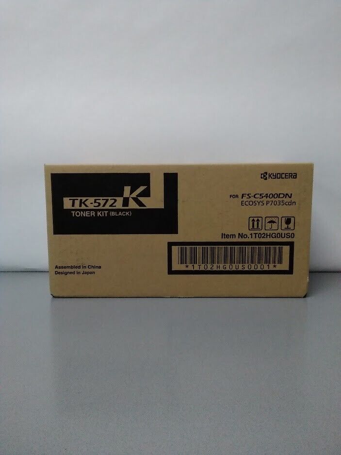 Kyocera TK-572K Black Toner Cartridge for FS-C5400DN
