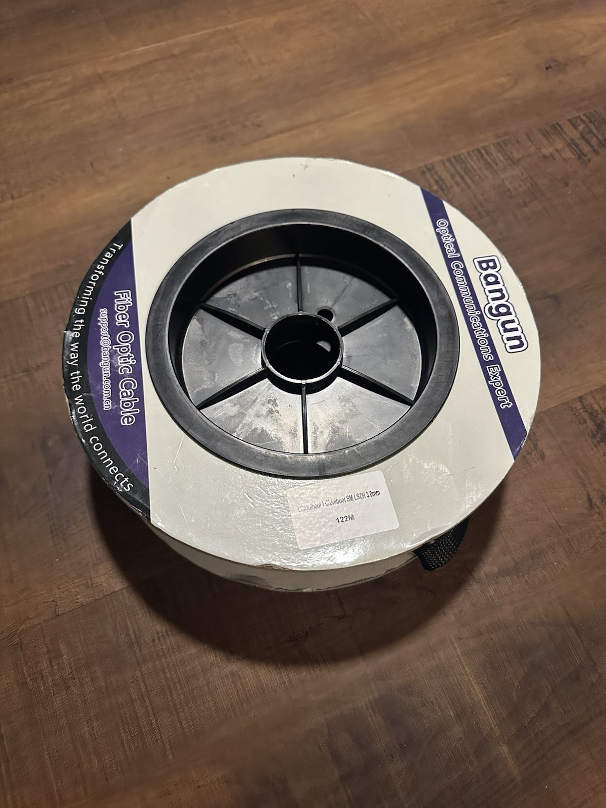 Bangun LC/Uniboot-LC Fiber Optic Cable 122M 3.0mm Spool SM LSZH Brand New