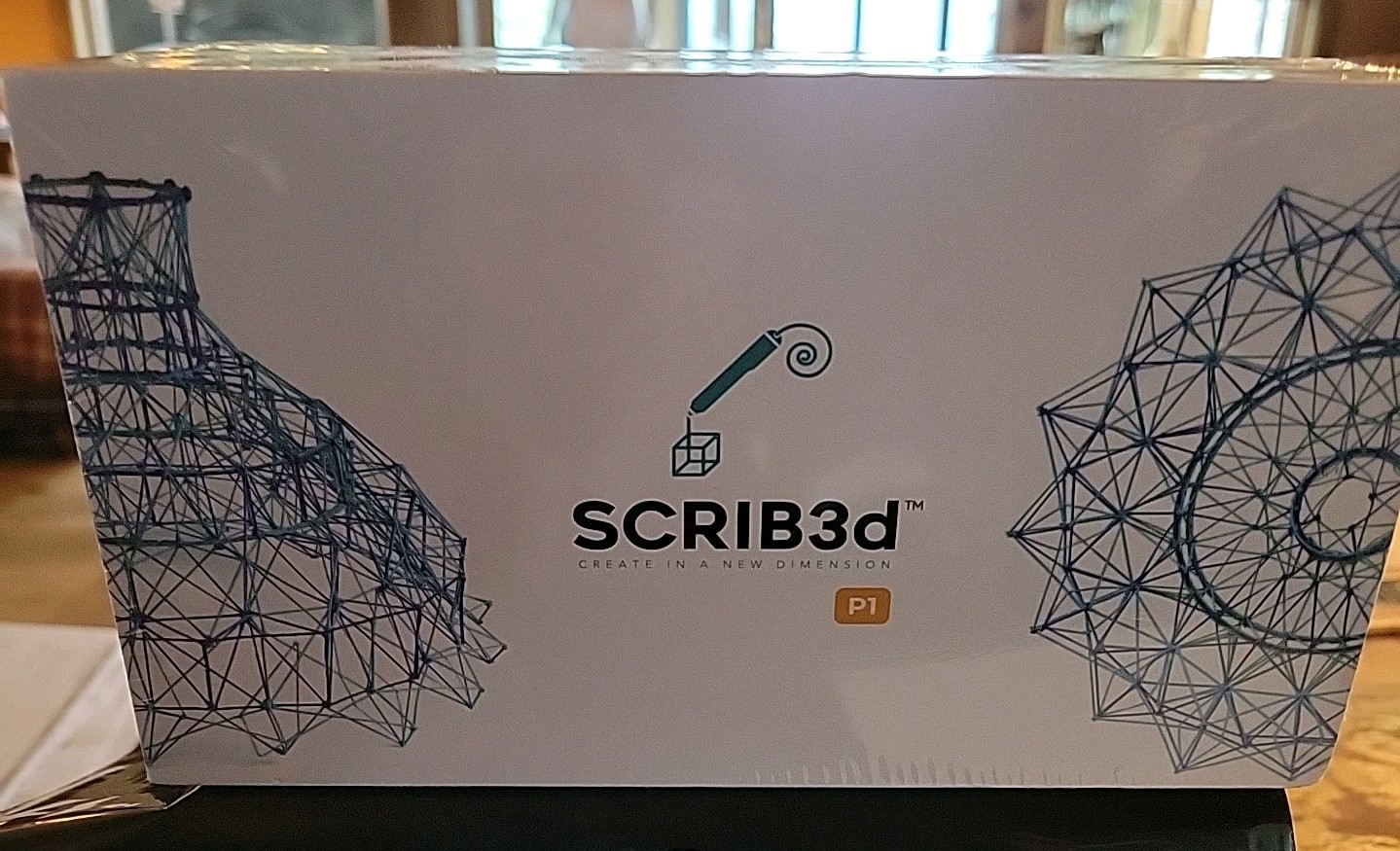 Scrib3D P1 3D PRINTING PEN, Charger, 3 Filaments NEW SEALED BOX Fun