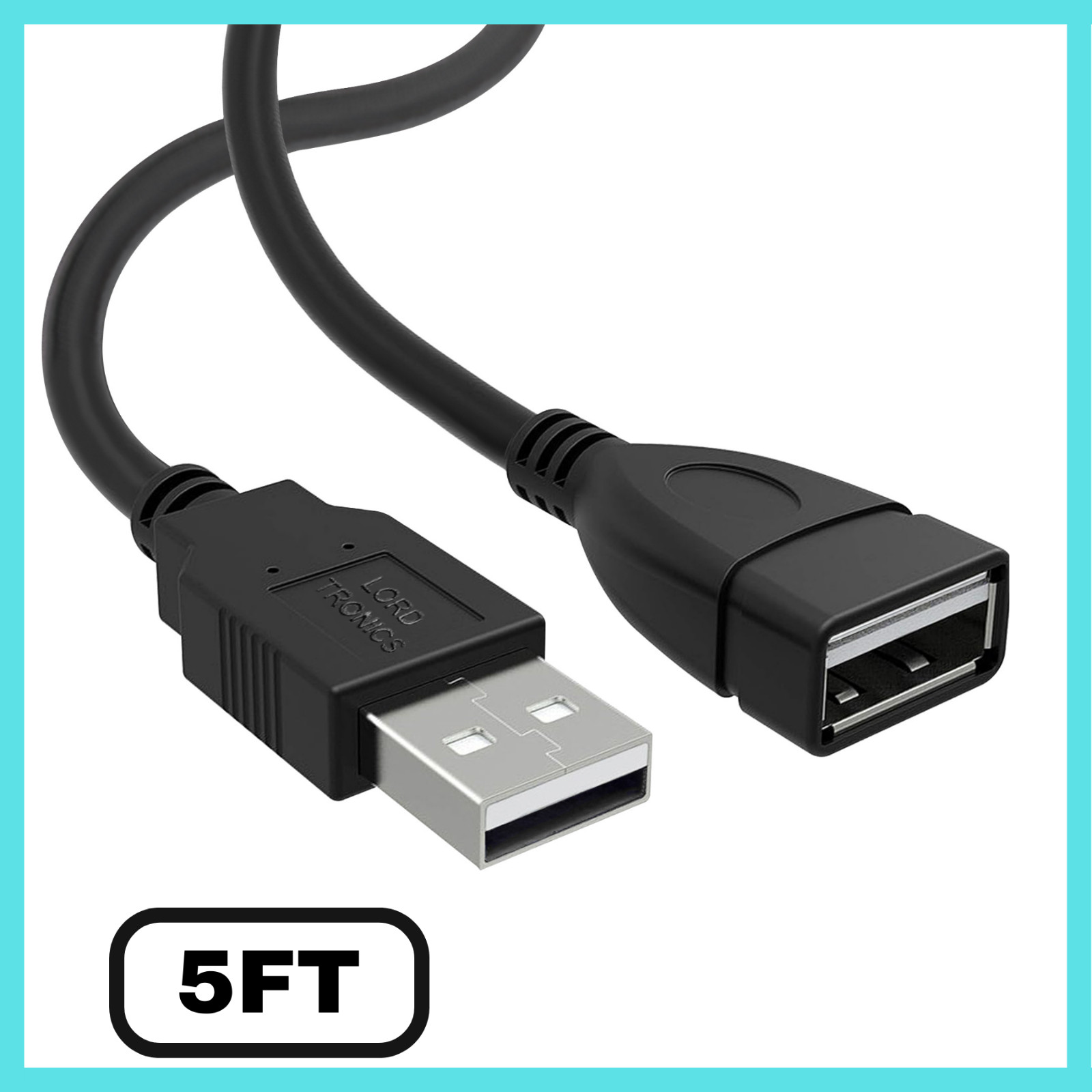LOT USB Type A Male To Usb Type A Female 3FT 5FT 10FT Extension Cable Connector