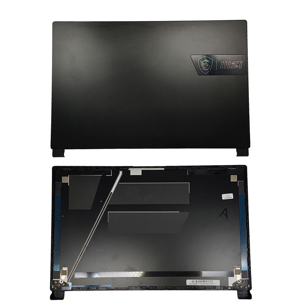 New Black Back Cover For MSI Stealth 15M MS-1562 MS-1563 Laptop Top Case Lid US