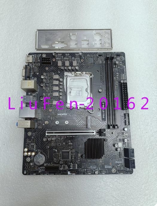 1pc used  MSI PRO B760M-E DDR5 motherboard