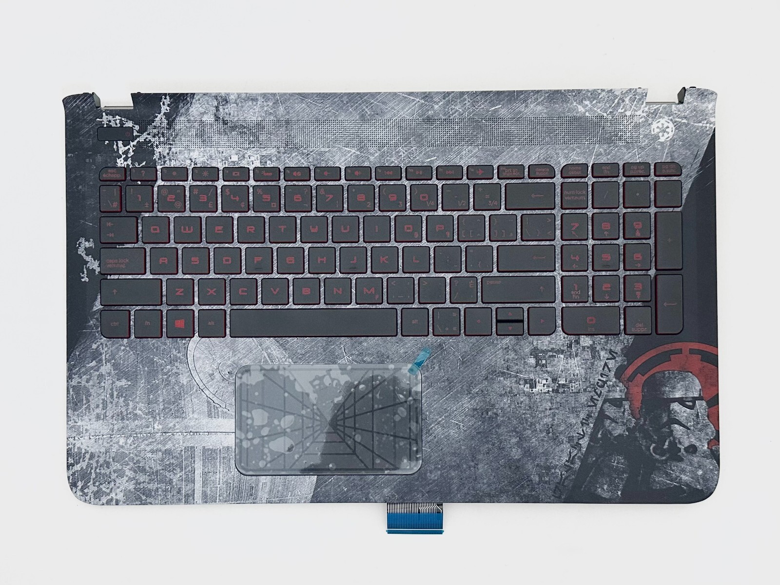 New HP Pavilion Star Wars 15T-AK 15T-AB Plamrest Keyboard BL Cover 836099-DB1
