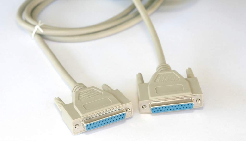 6FT DB25-Female to DB25-Female Straight Cable DB25-F DB25-F