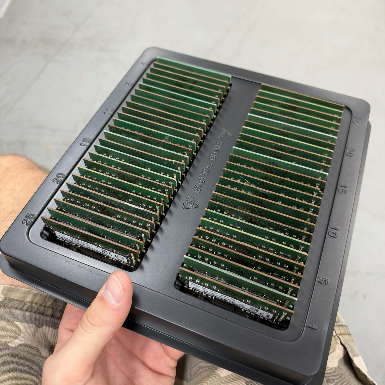 Lot Of 50 8GB DDR4 RAM SO-DIMM Laptop Memory 2666V *FROM SCRAP* READ