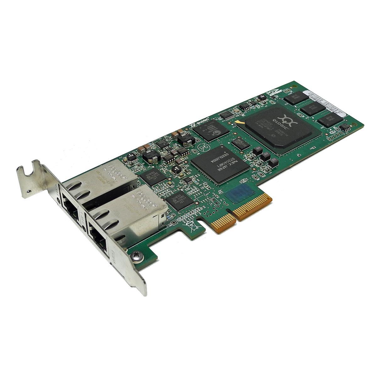 Dell QLE4062C Dual Port Gigabit iSCSI PCIe x4 Network Card 0C9C50 C9C50 IX40104