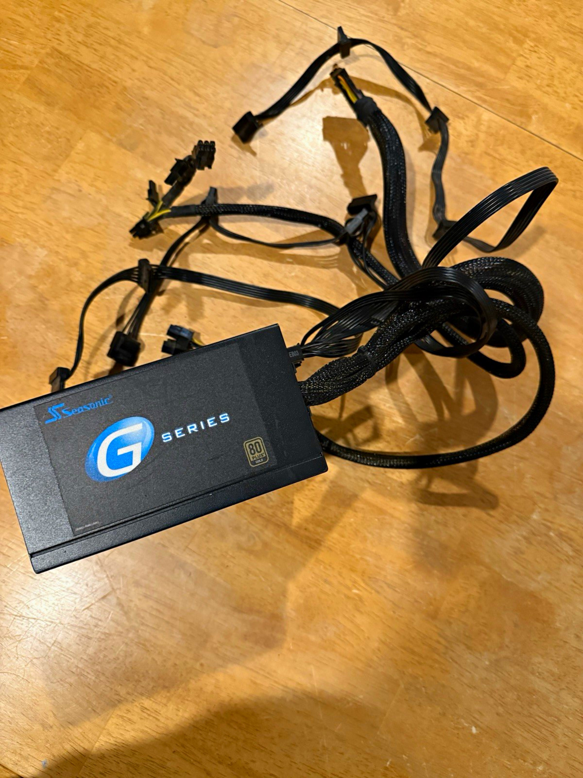 Seasonic G-650 SSR-650RM 650W 80+ Gold Semi-Modular PSU w/Cables Untested