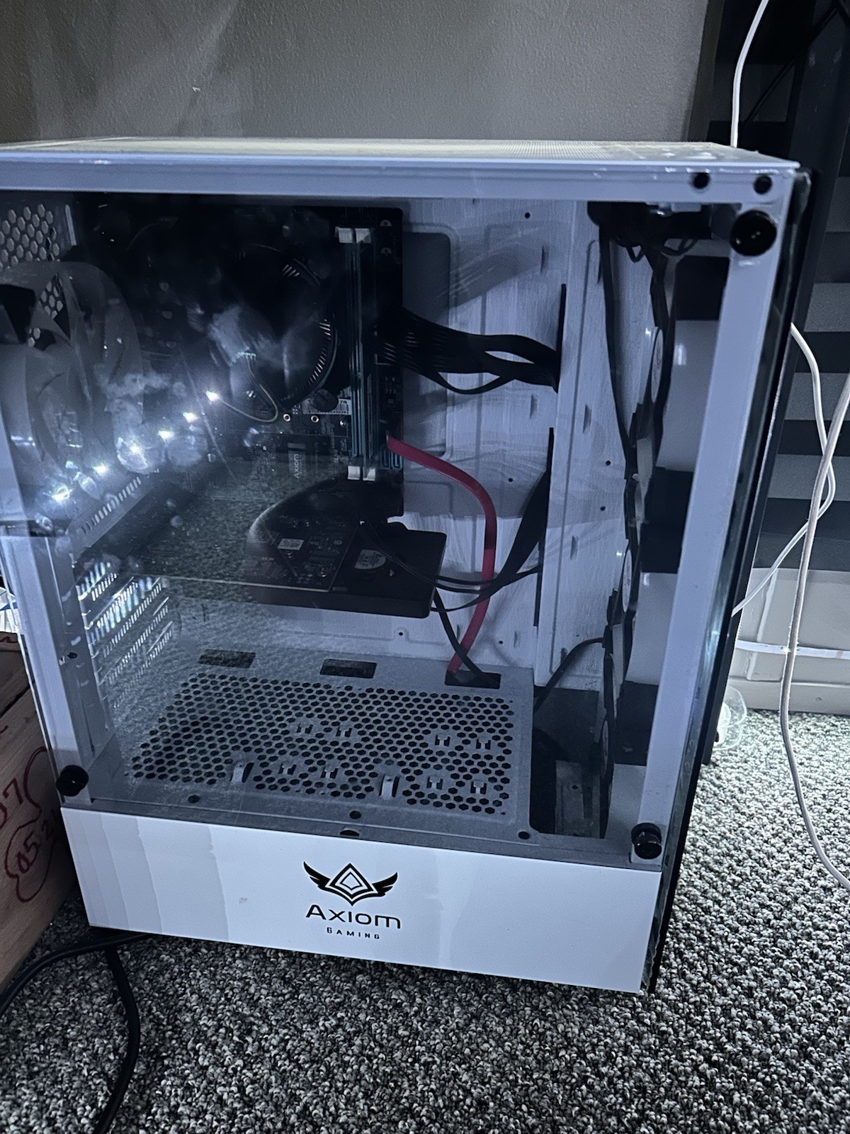 AXIOM GAMING PC Windows 11 WiFi RX 470 GPU 16GB DDR4