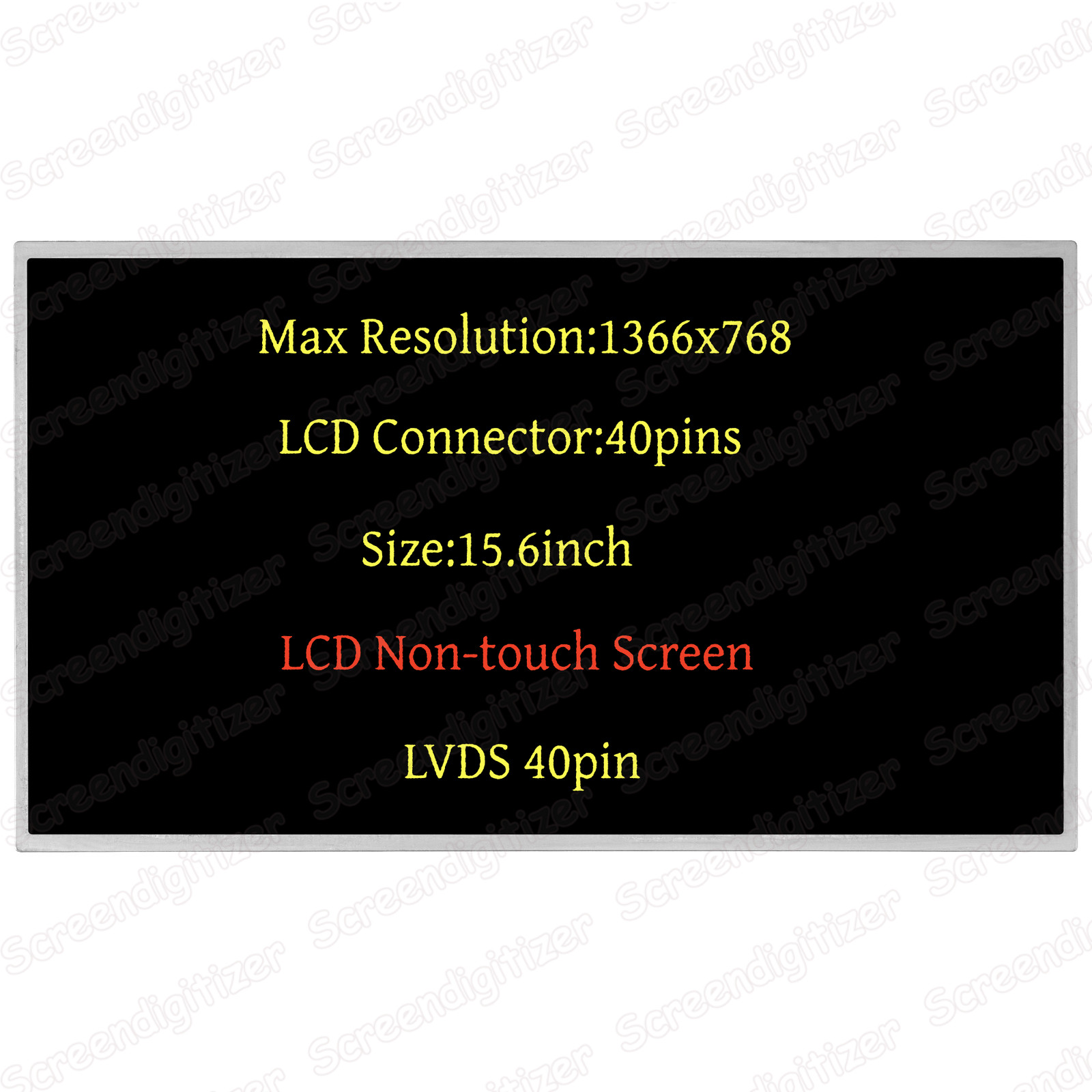 For IBM-Lenovo IDEAPAD Y510P Series 15.6" LED LCD Screen Display Panel HD