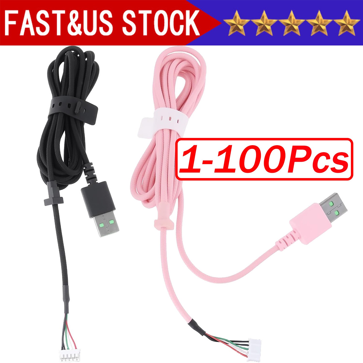 USB Cable for Razer Kraken Edition Ultimate Edition Headphone Headset Cable Lot