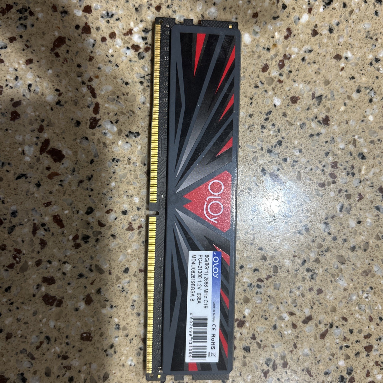 OLOy 8GB PC4-21300 2666 mhz Desktop Ram