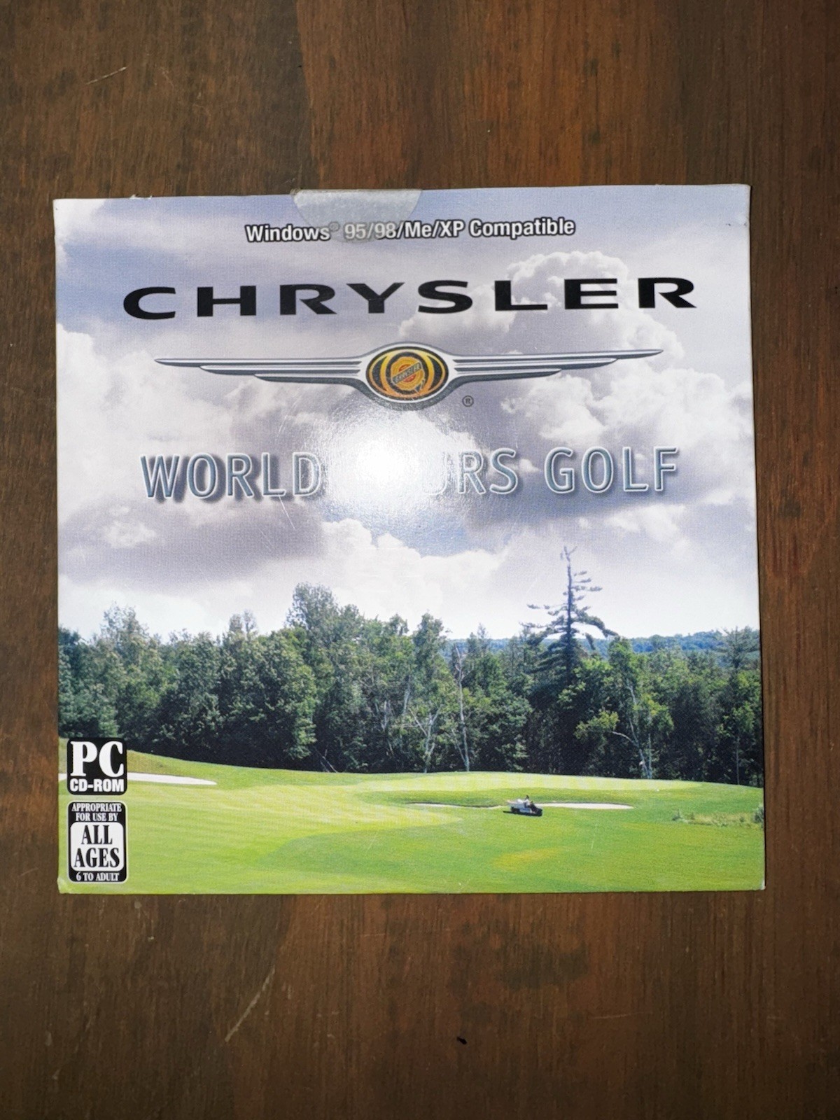 Chrysler World Tours Golf PC Windows 95/98/ME/XP RAREST VERSION BRAND NEW